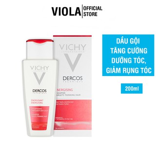 Dầu gội Vichy ngăn ngừa và giảm rụng tóc Dercos Energising Shampoo Hairloss 200ml