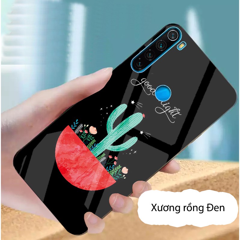 Ốp Xiaomi Redmi Note 8/NOTE 8 PRO mặt kính gương bóng