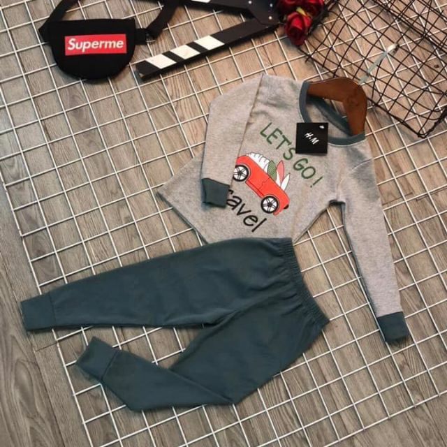 Set 5 bộ cotton len