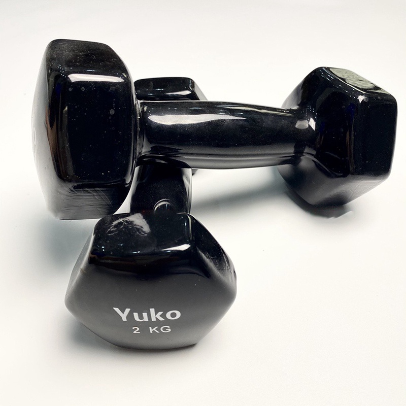 Tạ tay 4KG - 5KG tạ lõi gang đặc bọc cao su