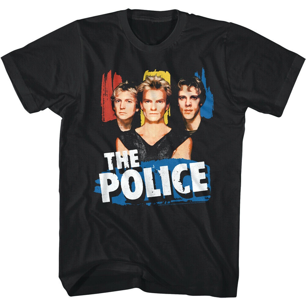 Áo Thun Nam Cổ Điển Và Độc Đáo Hát The Police Greatest Hits Album s Rock Band 140820