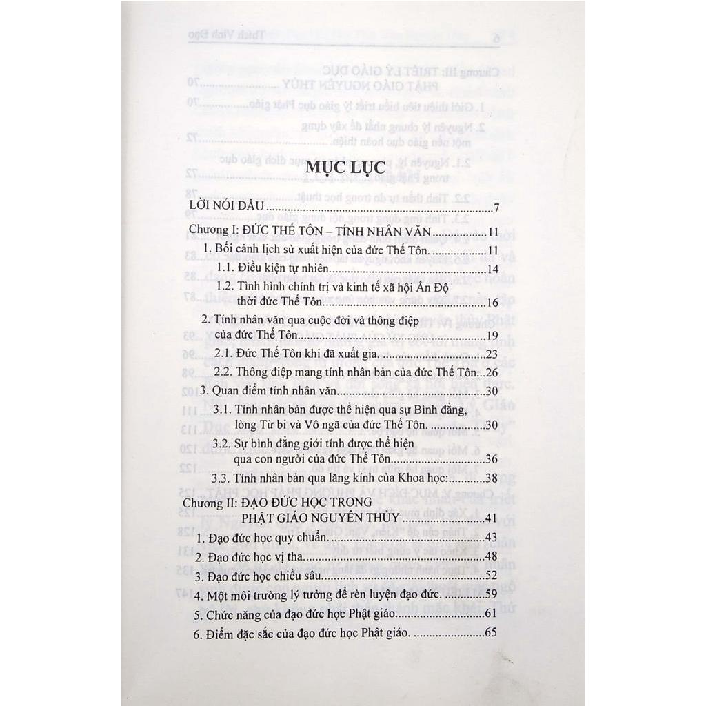 Sách Triết Lý Giáo Dục - Đạo Đức Học Phật Giáo Nguyên Thuỷ