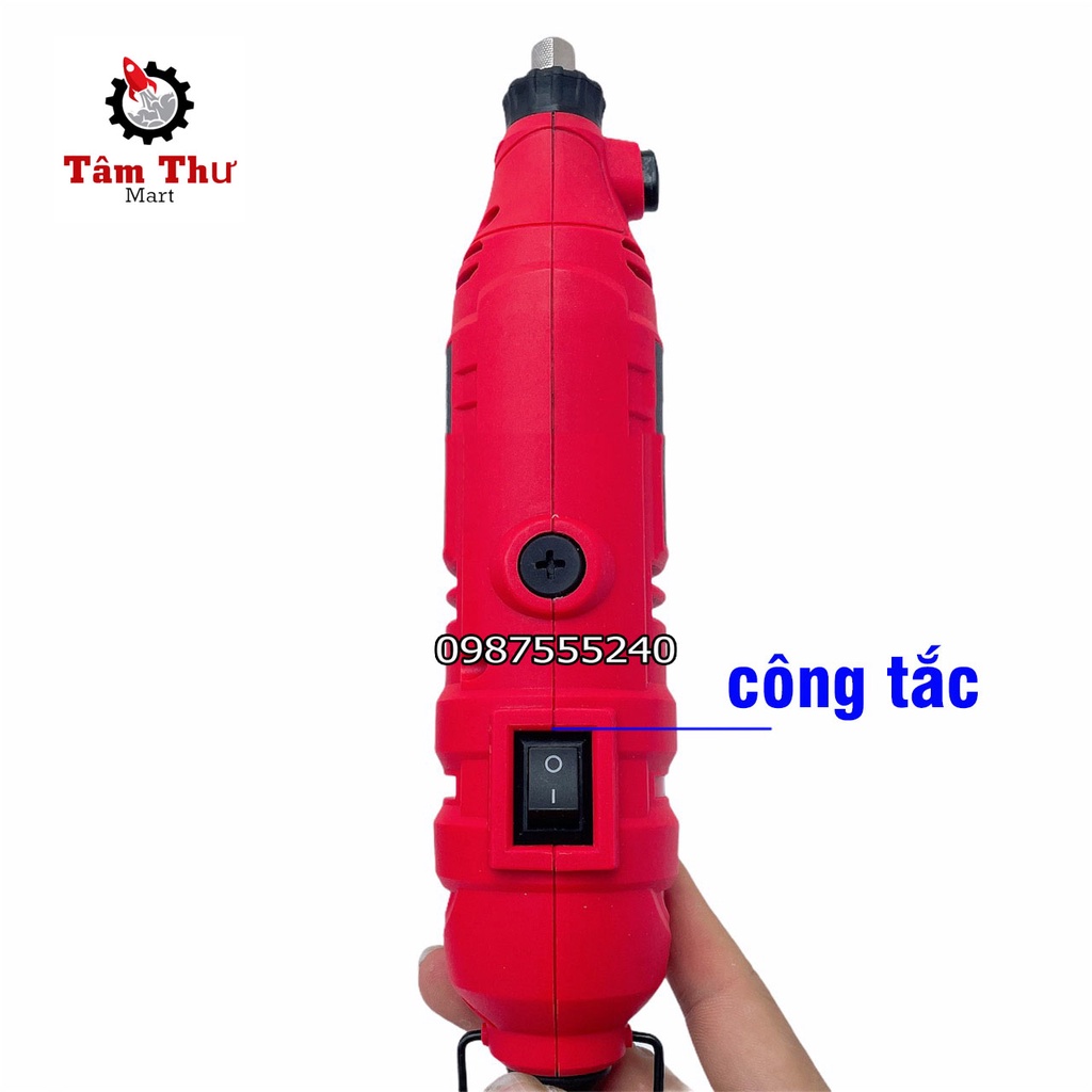 Bộ máy khoan, mài, khắc mini KINGPRO Cao Cấp Kèm 150 chi tiết