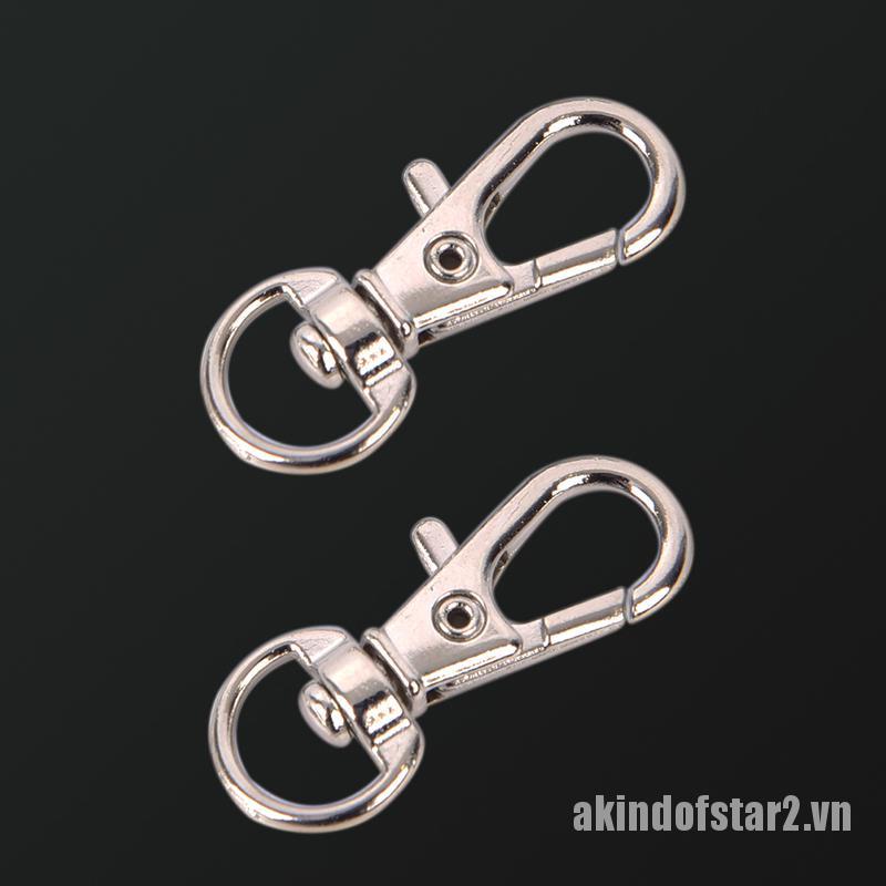10 Móc khóa bằng hợp kim nhôm mini