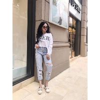 Quần baggy jeans nhiều mẫu cá tính