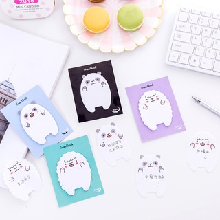 Giấy note, giấy nhớ gấu cừu vui vẻ