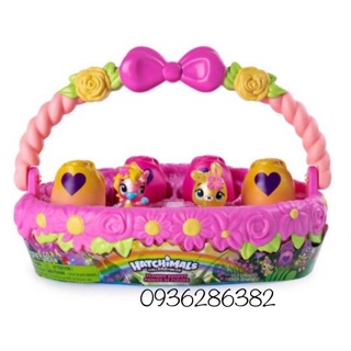 Giỏ Hoa Trứng Hatchimals , hàng sẵn !