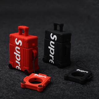 [TẶNG SUPREME RING] Case Silicon Bảo Vệ Airpods "Supreme x Rimowa"