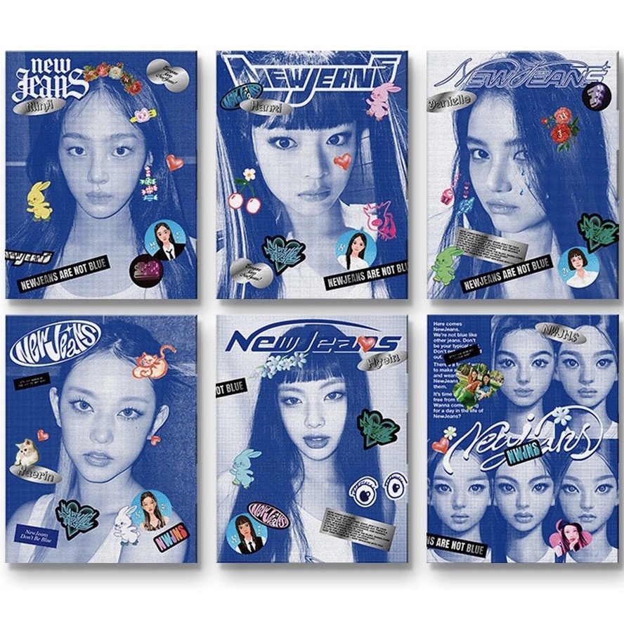 ALBUM Newjeans - Hộp ảnh Bluebook có 6 bìa khác nhau
