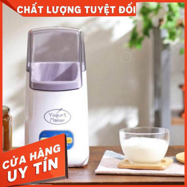 Máy Làm Sữa Chua Nhật Bản Tại Nhà Yogurt Maker, 3 Nút Tự Động Công Nghệ Mới, Bảo Hành 12 Tháng - VietShop