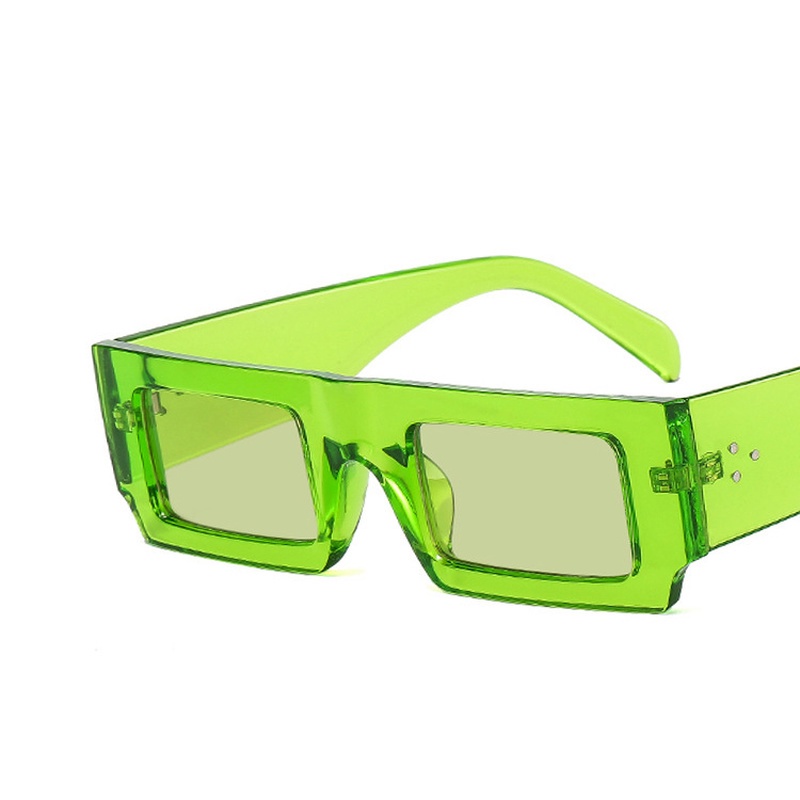 (AIMURUSI) COD Kính Mát Gọng Vuông Phong Cách Hip Hop Thời Trang Mới Cho Nam Và Nữ