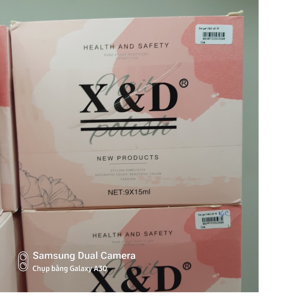 Set gel X&amp;D số 16 (NA6392)