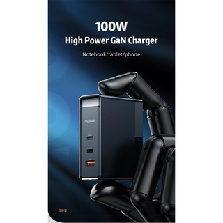 Củ sạc mcdodo ch-810 pro 100w gan wall charger dual type-c + usb portable cn plug mini
