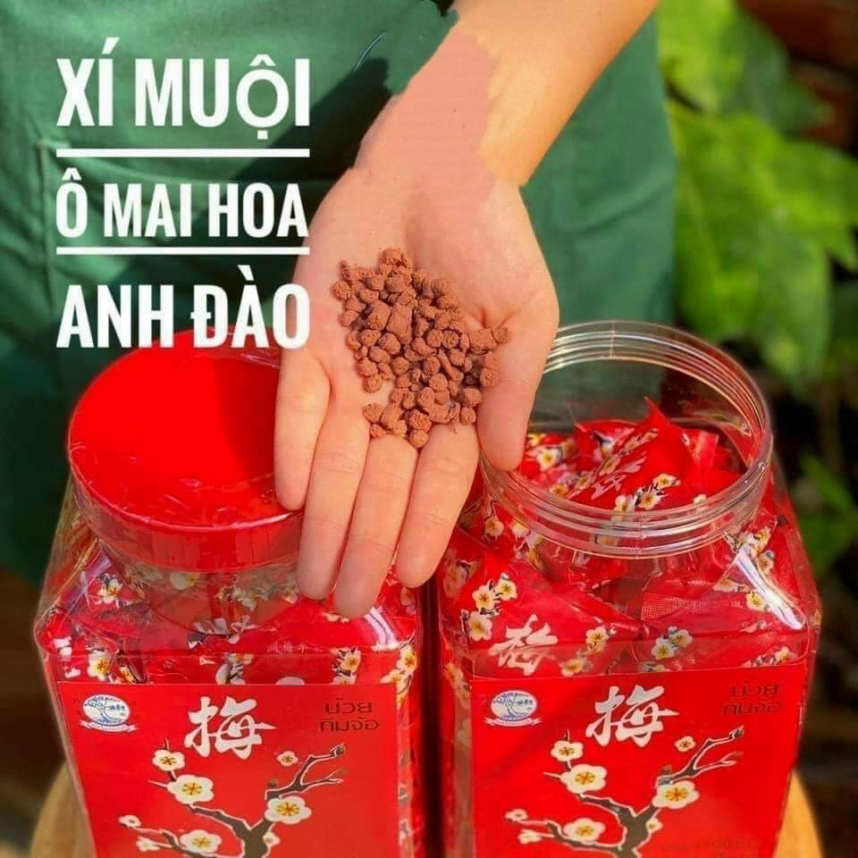 Ô mai hoa đào tuổi thơ Thái Lan 95k/ 1 hộp (100 gói)