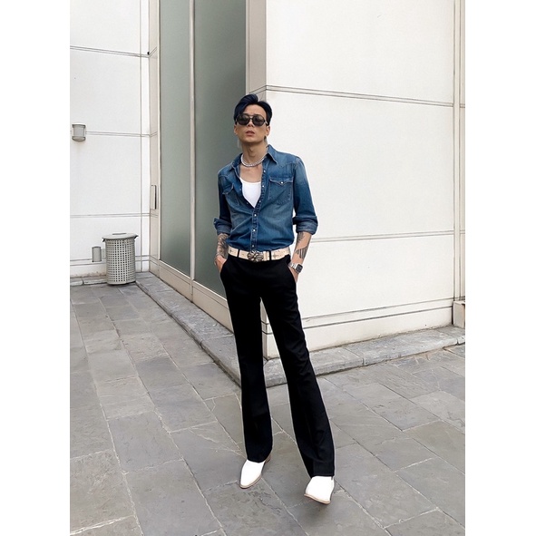 Áo Ba Lỗ Cổ Rộng NGO Màu Trắng - Scoop Neck Tank Top WHITE