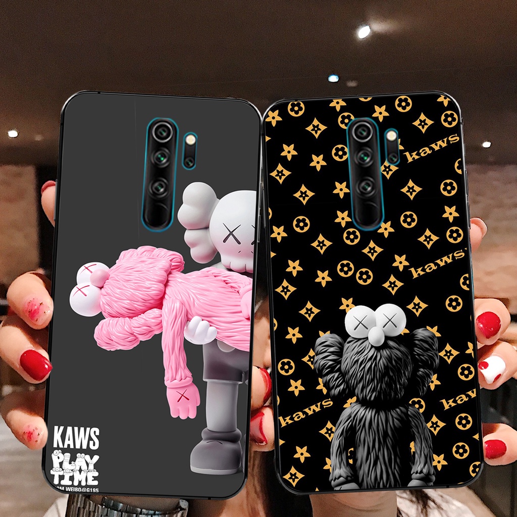 Ốp lưng điện thoại Xiaomi Redmi Note 8 - Xiaomi Redmi Note 8 Pro - Xiaomi Redmi 9 in hình gấu bearbrick hot trend 2022