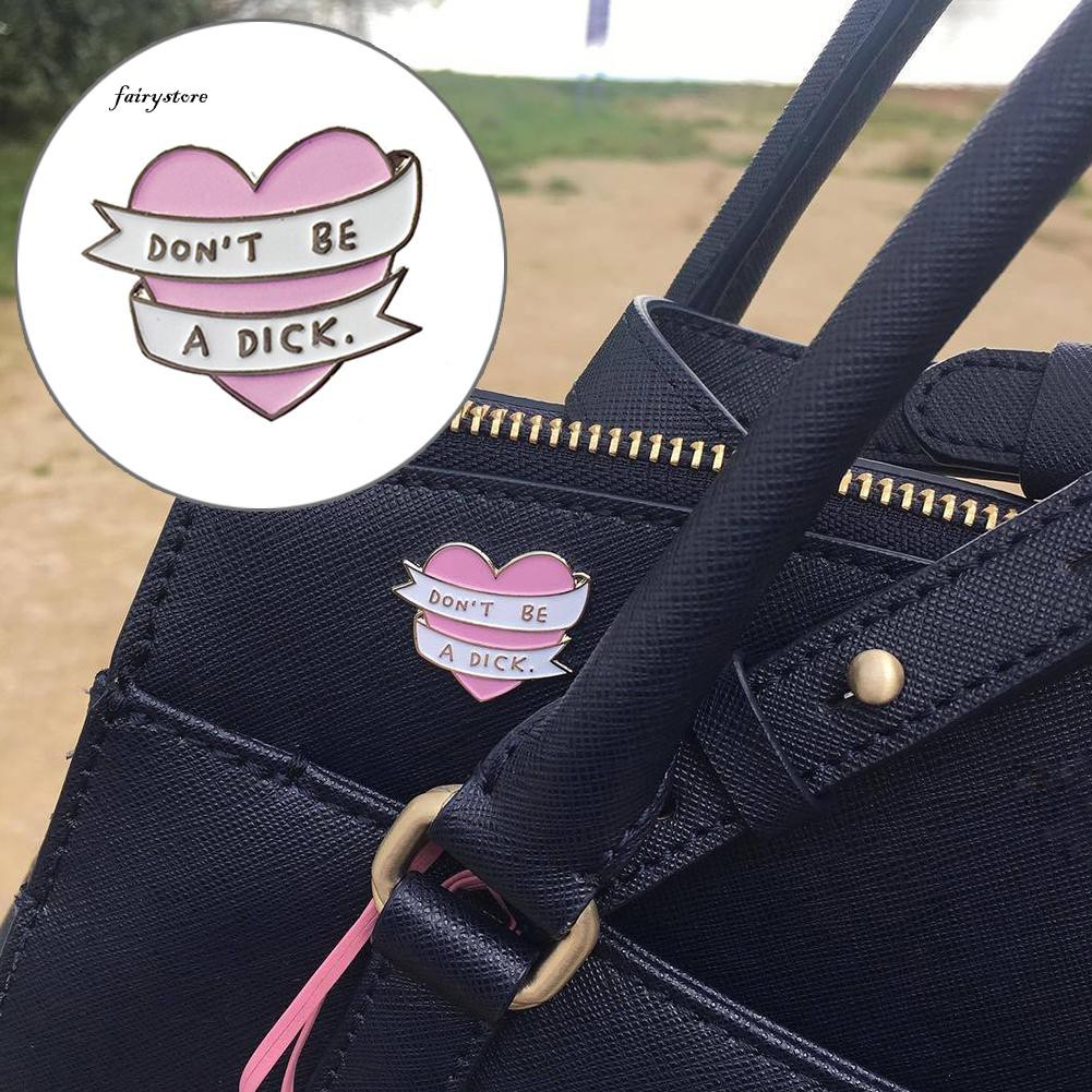 Ghim Cài Áo Hình Trái Tim Xinh Xắn