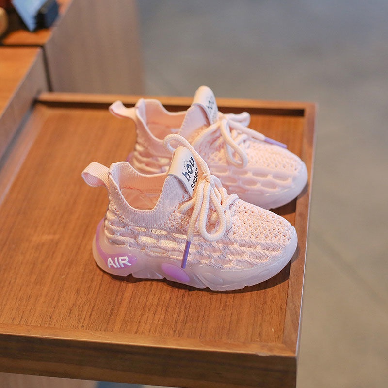 Giày Đế Mềm Thoáng Khí Thời Trang Mùa Hè Cho Bé 0-6 Tuổi