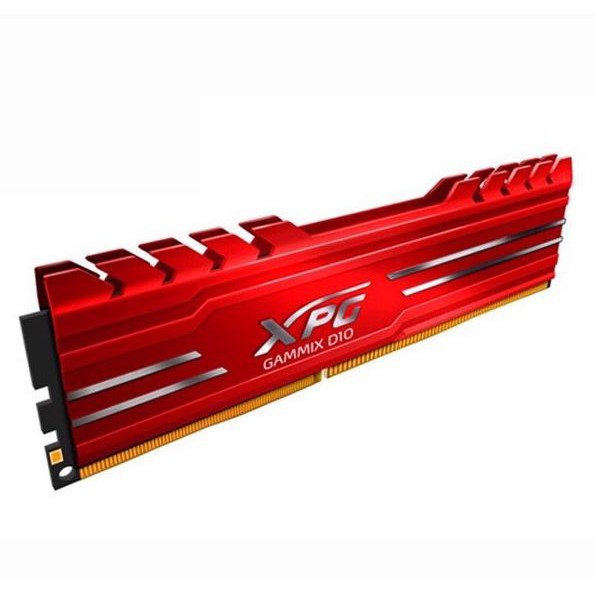 RAM DDR4 8GB ADATA XPG GAMMIX D10 BUSS 3200 TẢN NHIỆT NHÔM RED