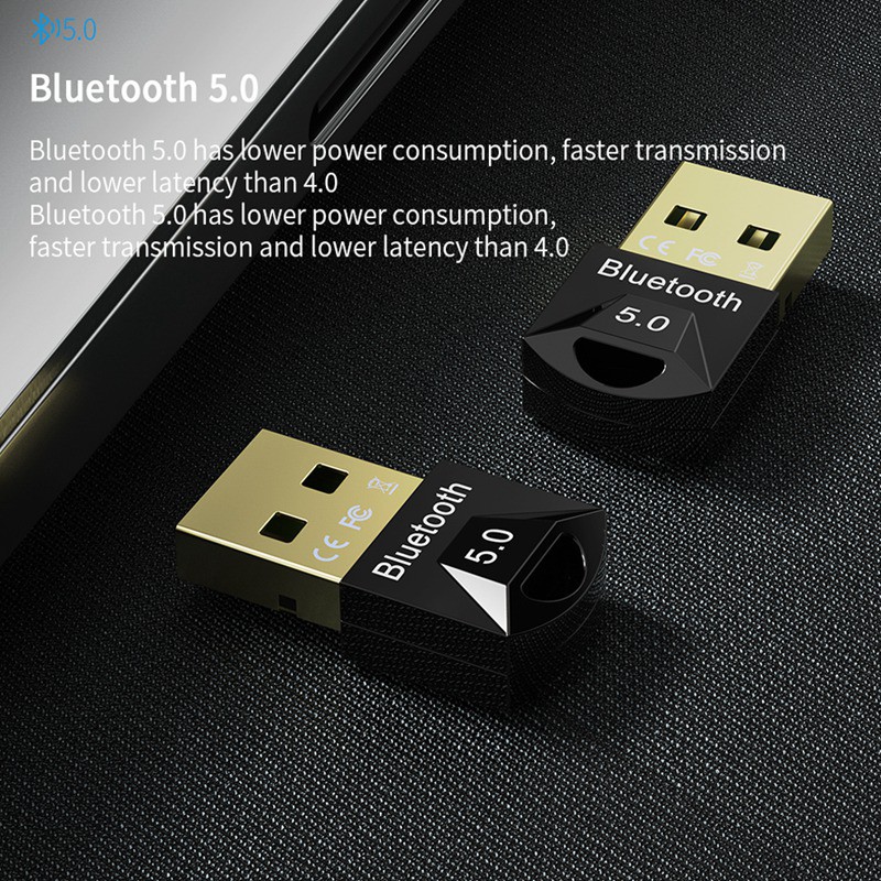 ESSAGER Usb Nhận Tín Hiệu Bluetooth 5.0 Cho Loa Máy Tính Ps4