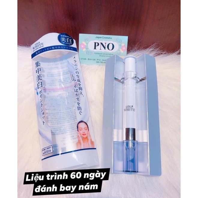 Kem tập trung làm trắng mờ nám LITS WHITE