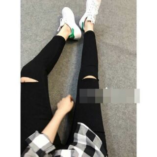 Quần bò đen skinny