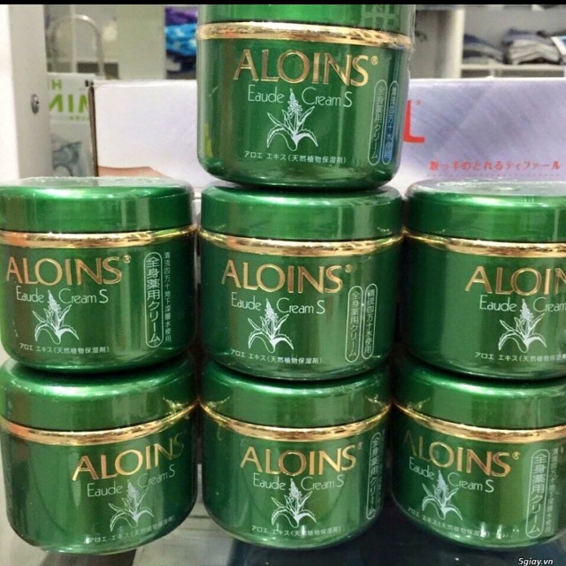 Kem dưỡng trắng da toàn thân lô hội aloins eaude creams