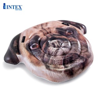 PHAO BƠI MẶT CHÚ CHÓ PUG KHỔNG LỒ INTEX 58785