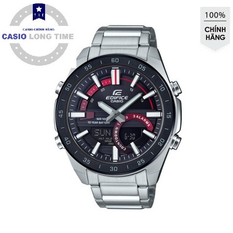 [Mã FARSBRT52 giảm 20% đơn từ 249K] Đồng Hồ Nam Casio Edifice ERA-120DB-1AVDF Dây Kim Loại - 3 Chế Độ Báo Thức - Tuổi Th