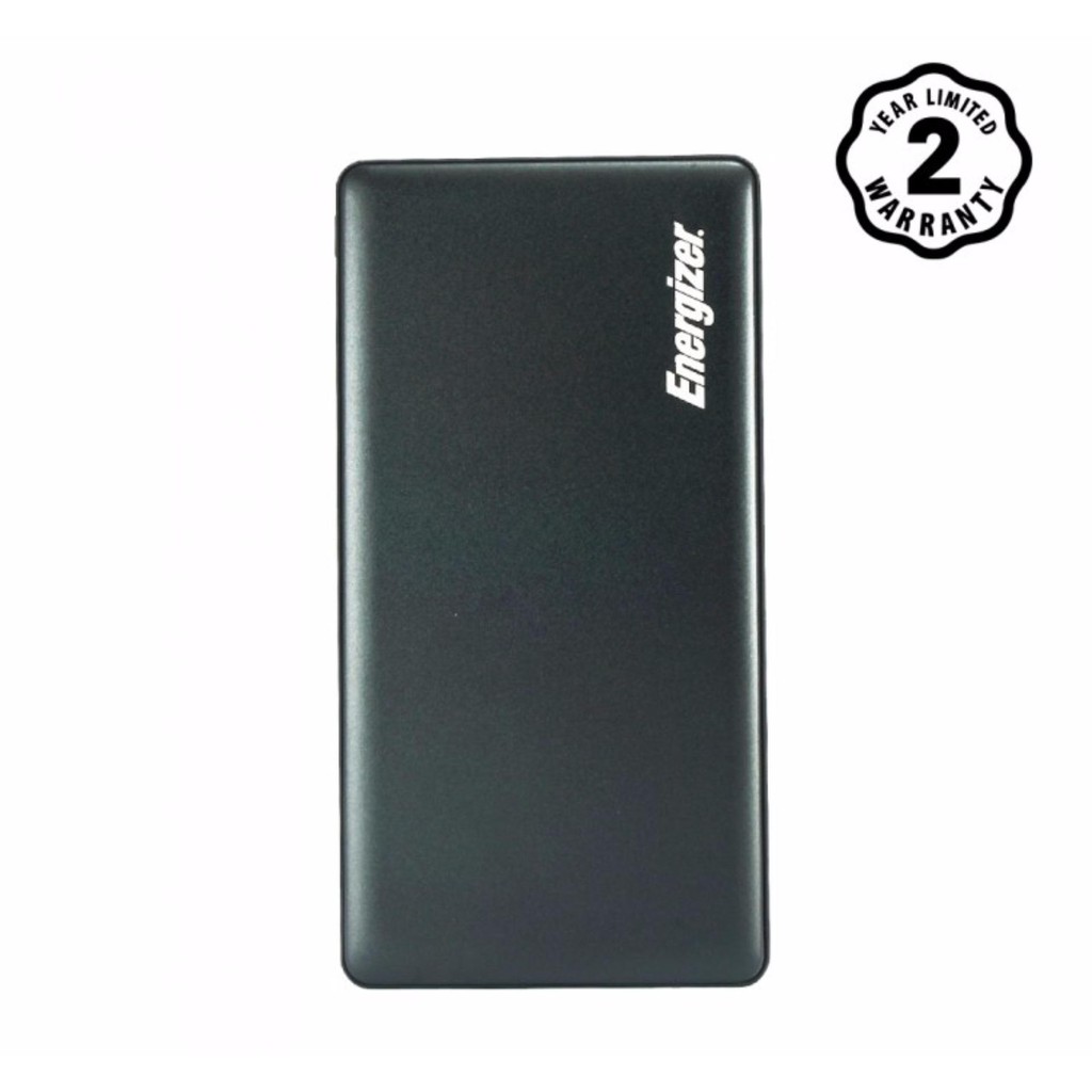 Pin sạc dự phòng Energizer 10000mAh 2 cổng Output Quick Charge 3.0 - UE10015CQ(Đen)