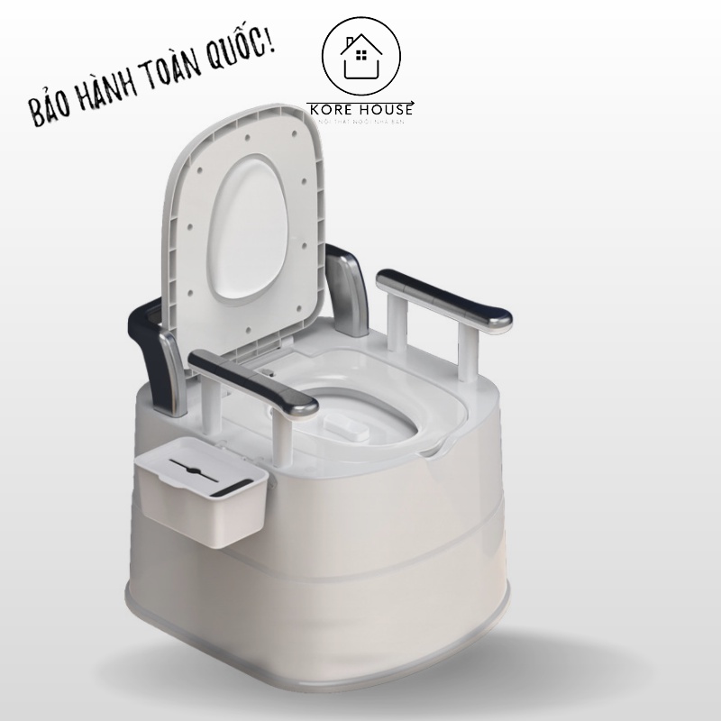 Bồn Cầu Di Động Cho Người Già Có Tay Vịn , Bô Vệ Sinh Chống Trươt Vễ Dàng Vệ Sinh Trong Mùa Đông