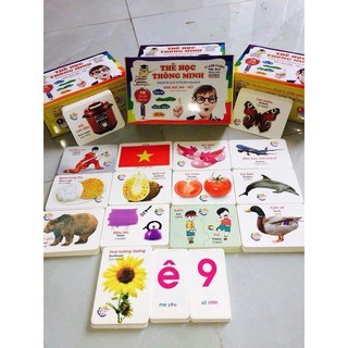 Bộ thẻ học thông minh cho bé