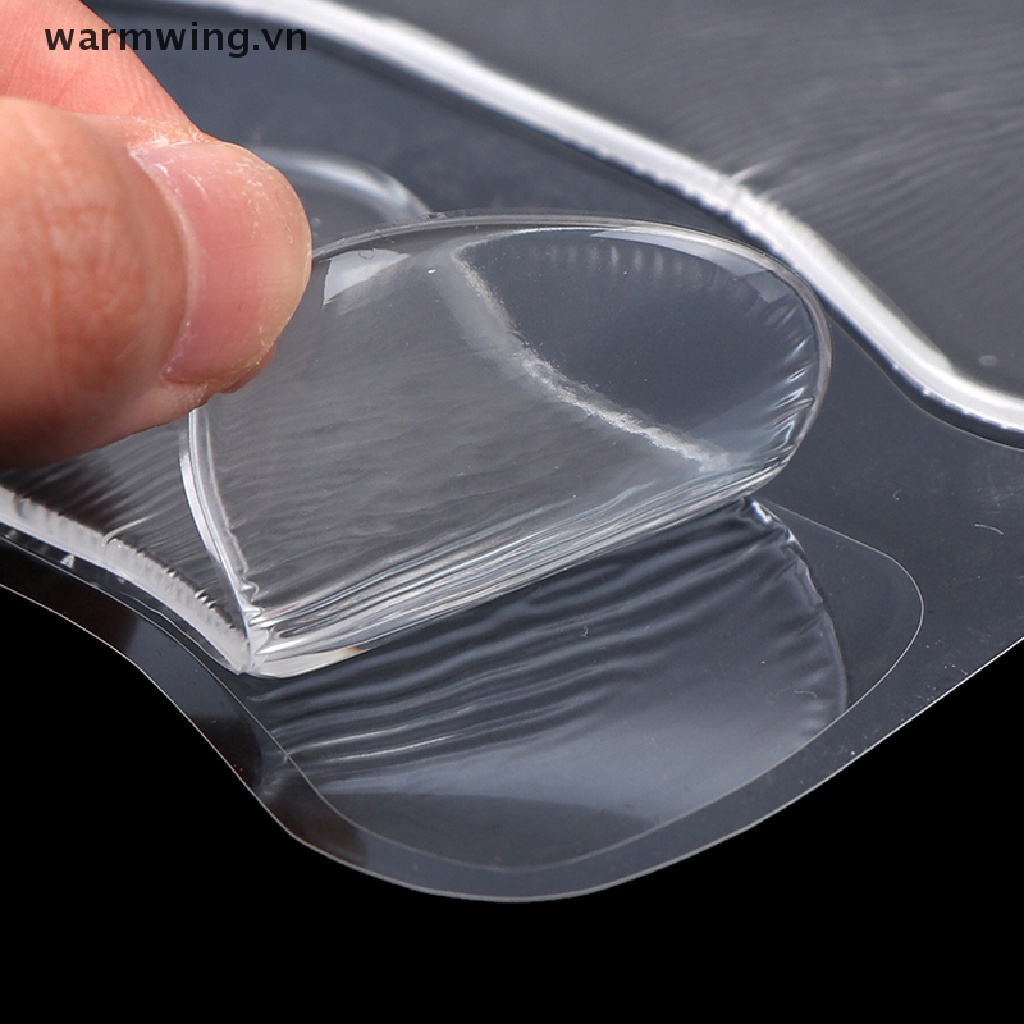 Set 3 Miếng Dán silicone Làm Ấm Da Mặt Và Mũi Chống Nếp Nhăn Có Thể Tái Sử Dụng