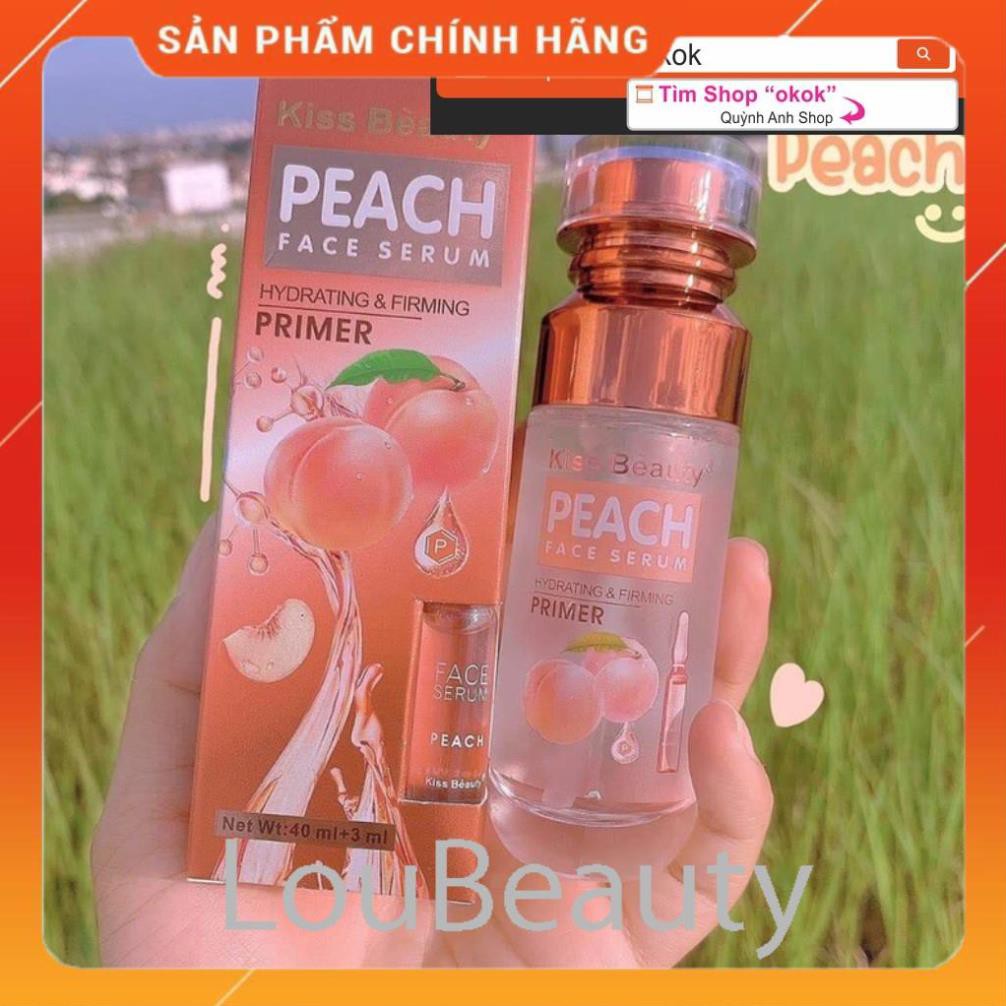 [FreeShip] Kem lót dưỡng ẩm làm săn chắc tạo độ bóng Peach kissbeauty