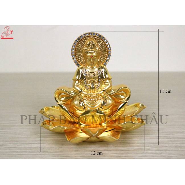 [PHÁP BẢO MINH CHÂU] TƯỢNG BÀY ÔTÔ HK ĐẾ SEN NỞ (QUAN ÂM - THIÊN THỦ 2 MẶT - QUAN ÂM 2 MẶT)