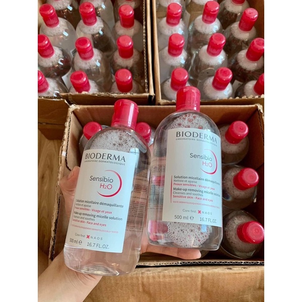 [CHÍNH HÃNG] NƯỚC TẨY TRANG BIODERMA HỒNG 500ML