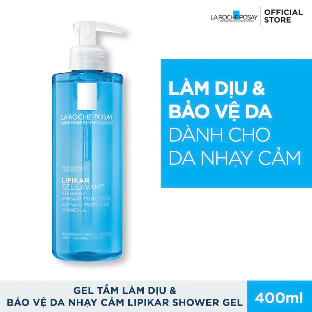 Sữa Tắm Dạng Gel Cho Da Nhạy Cảm La Roche-Posay Lipikar Soothing Protecting 200ml - 400ml | BigBuy360 - bigbuy360.vn