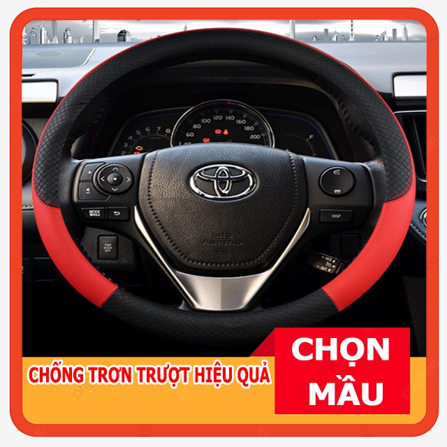 Bọc Vô Lăng Cao Cấp - Da PU Mềm Mại Ôm Sát Vô Lăng Chắc Tay Lái Chống Trượt