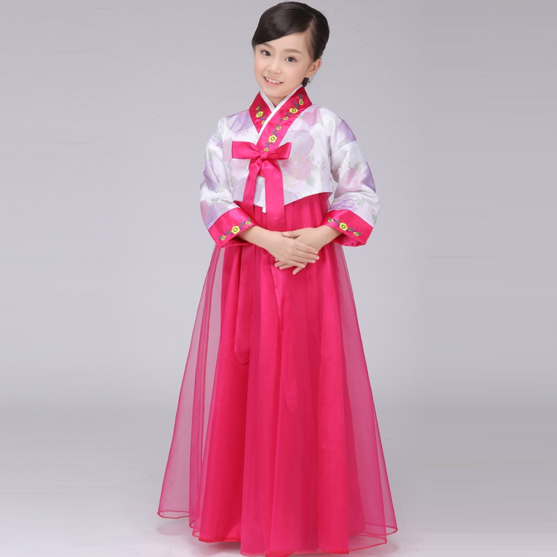 Hanbok Hàn quốc bé gái, hàng có sẵn S4.