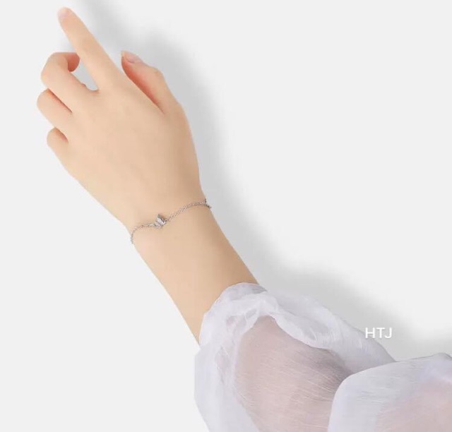 LẮC TAY, CHÂN HOA BƯỚM SANG CHẢNH - TRANG SỨC BẠC S925