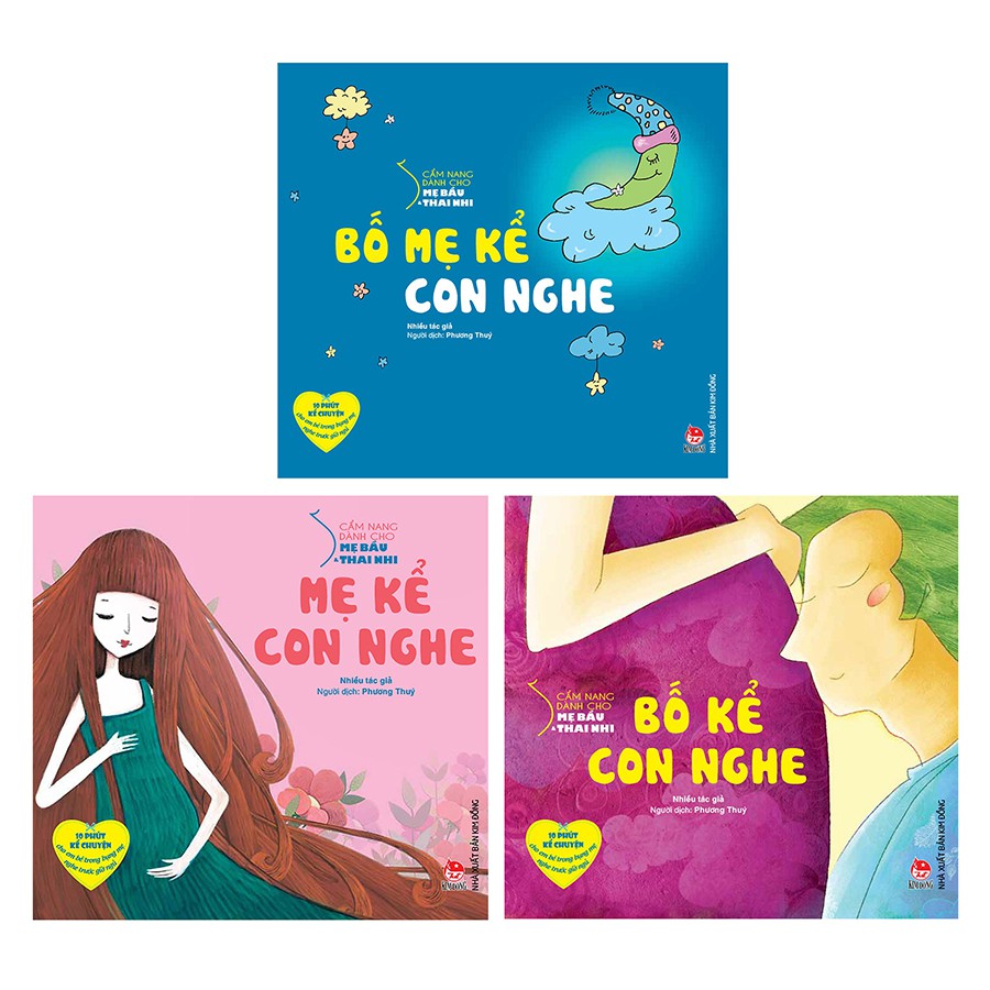 Sách - Combo Cẩm Nang Dành Cho Mẹ Bầu Và Thai Nhi (Bộ 3 Cuốn)