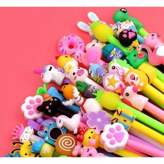 Bút bi nước cute, bút viết gel hoạt hình mực tím,Bút Mực gel Hình Dễ Thương Sáng Tạo