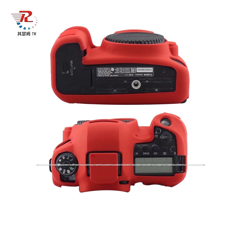 Ốp Lưng Cao Su Silicone Cho Máy Ảnh Canon EOS 6D2 6Dbi 6D Mark ii