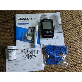 máy đo đường huyết gluneo lite