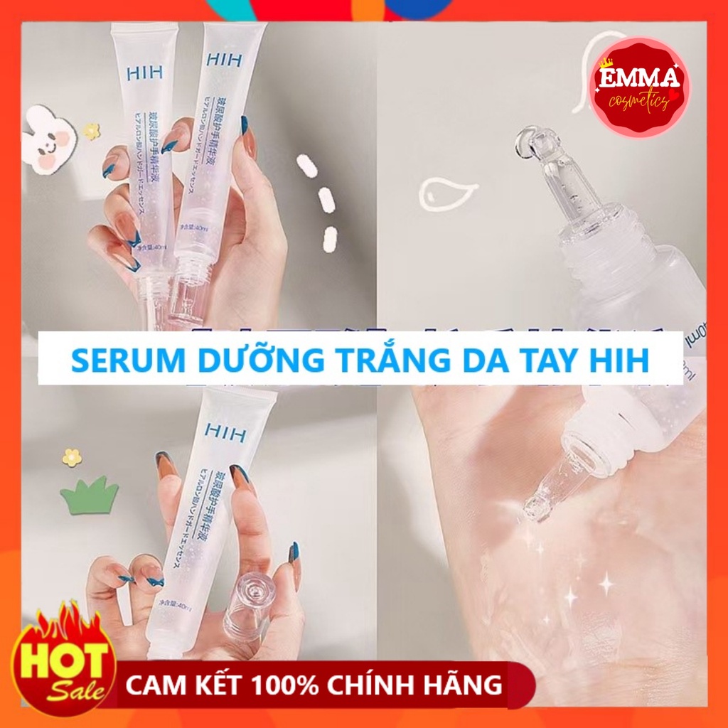 Serum Dưỡng Da Tay HIH Hyaluronic Axit Dưỡng Ẩm Làm Sáng Da 40ml