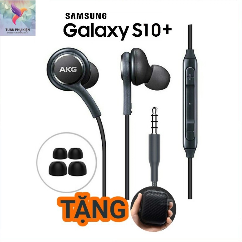 Tai nghe AKG Nhét Tai (In Ear) Samsung S8/S10 ⚡ Tặng Kèm Bao Đựng Tai Nghe-