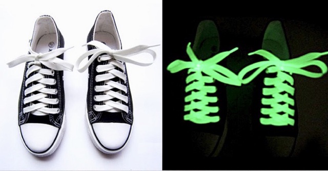 Cặp Dây Giày Dạ Quang Phát Sáng Trong Bóng Tối  FLASHSALE ⚡️ Dây Giày Yeezy , Dây Giày Prophere &amp; Các Loại Khác