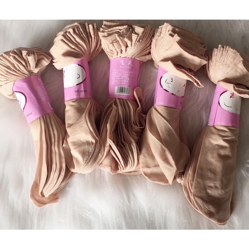 Set 10 đôi tất da chân siêu dai