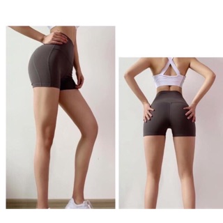 Quần đùi thể thao lưng cao, nâng mông-tập gym, yoga, aerobic..