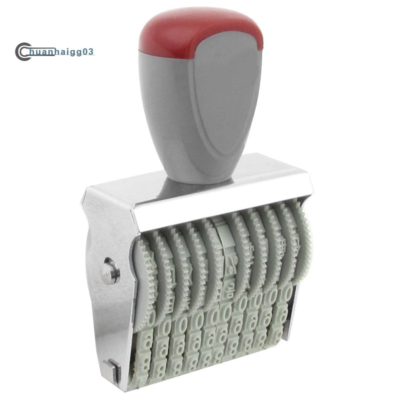 Con Dấu In Số 0-9 Bằng Cao Su 10 Band 5mm X 3mm